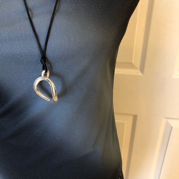 Grey Ombré off the shoulder top Sz M - Picture 5 of 6